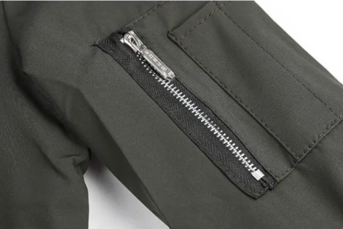 Bomberjakke Lett med Glidelås