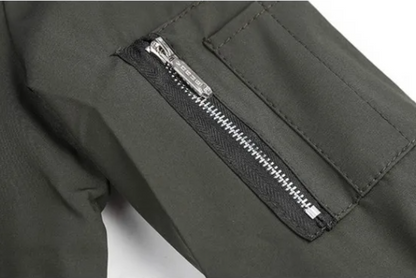 Bomberjakke Lett med Glidelås